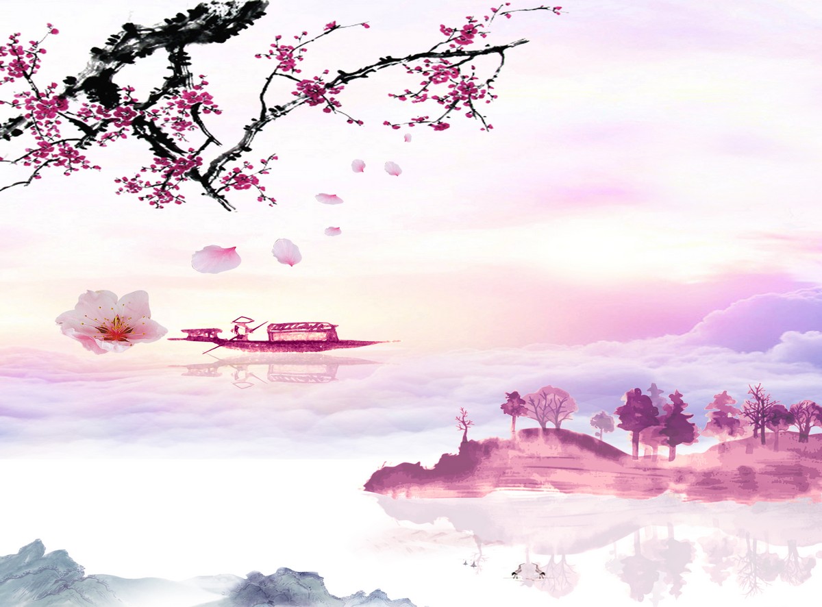 Фреска Акварельные небеса